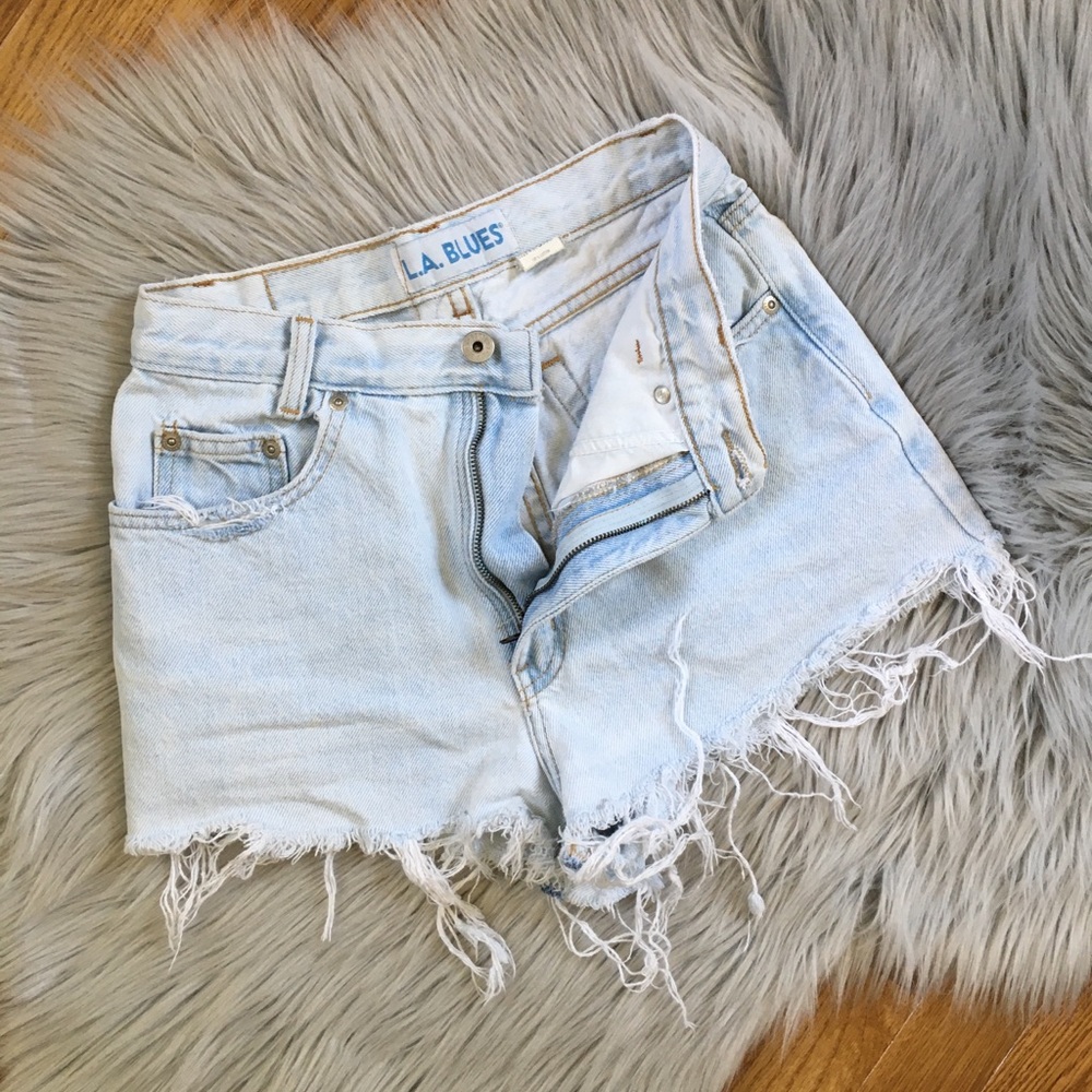 Vintage L.A. Blues cutoffs